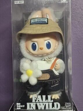 ✨POP MART Labubu “Fall in Wild” vinyl plush pendant from The Monsters collection